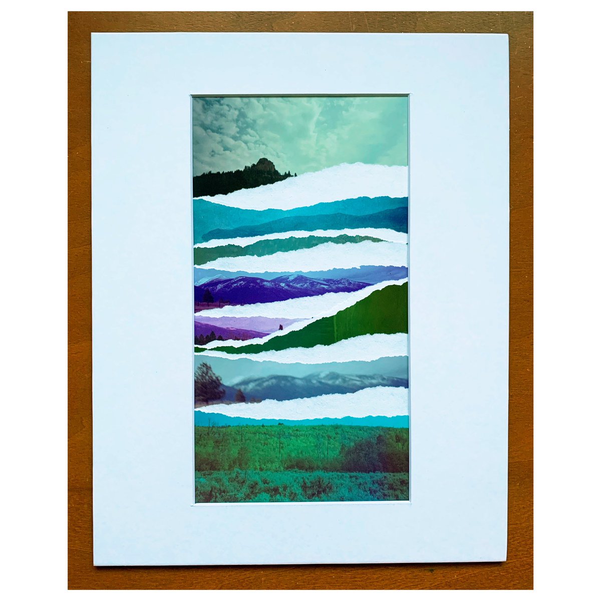 solexposure's tweet photo. A really pretty piece all matted up &amp; would be even better framed. “Recycled 35mm Pt. 1”. Not in the store yet, but available! https://t.co/KUL0oCB6pA