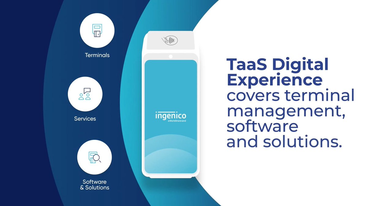 ingenico's tweet photo. Learn about Terminal-as-a-Service (#TaaS) by #Ingenico at our booth during #RetailTechJapan2023. TaaS is designed to help end-to-end #management of any #payment terminal estate.
Discover TaaS: https://t.co/1sI0rYmBmh
#payments #retail #commerce #terminalmanagement https://t.co/9oyLLVTIUh