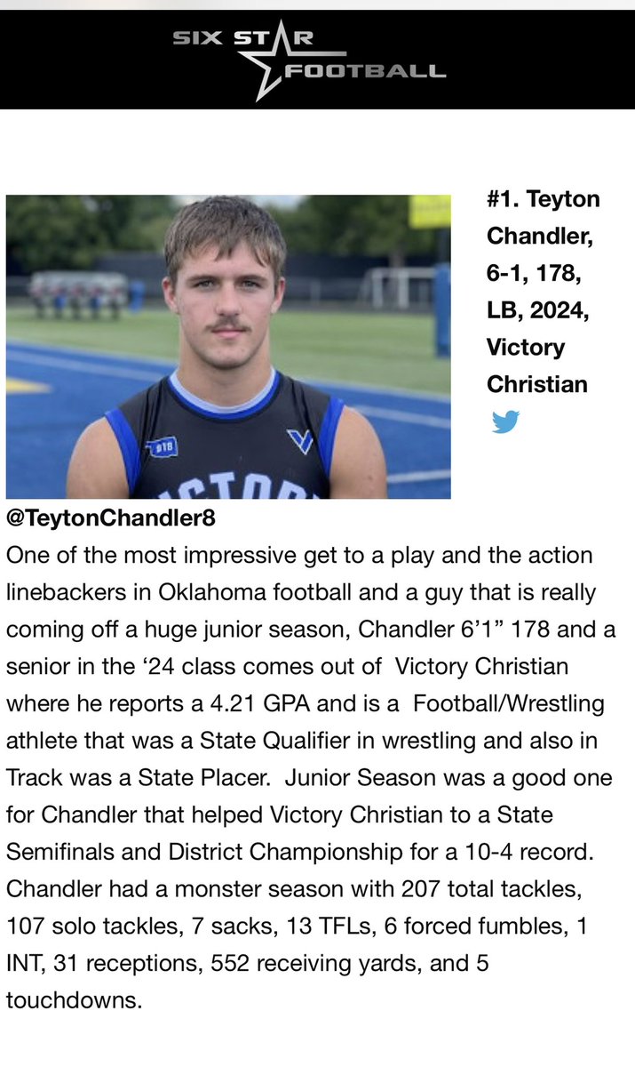 Teyton “Tot” Chandler tweet media
