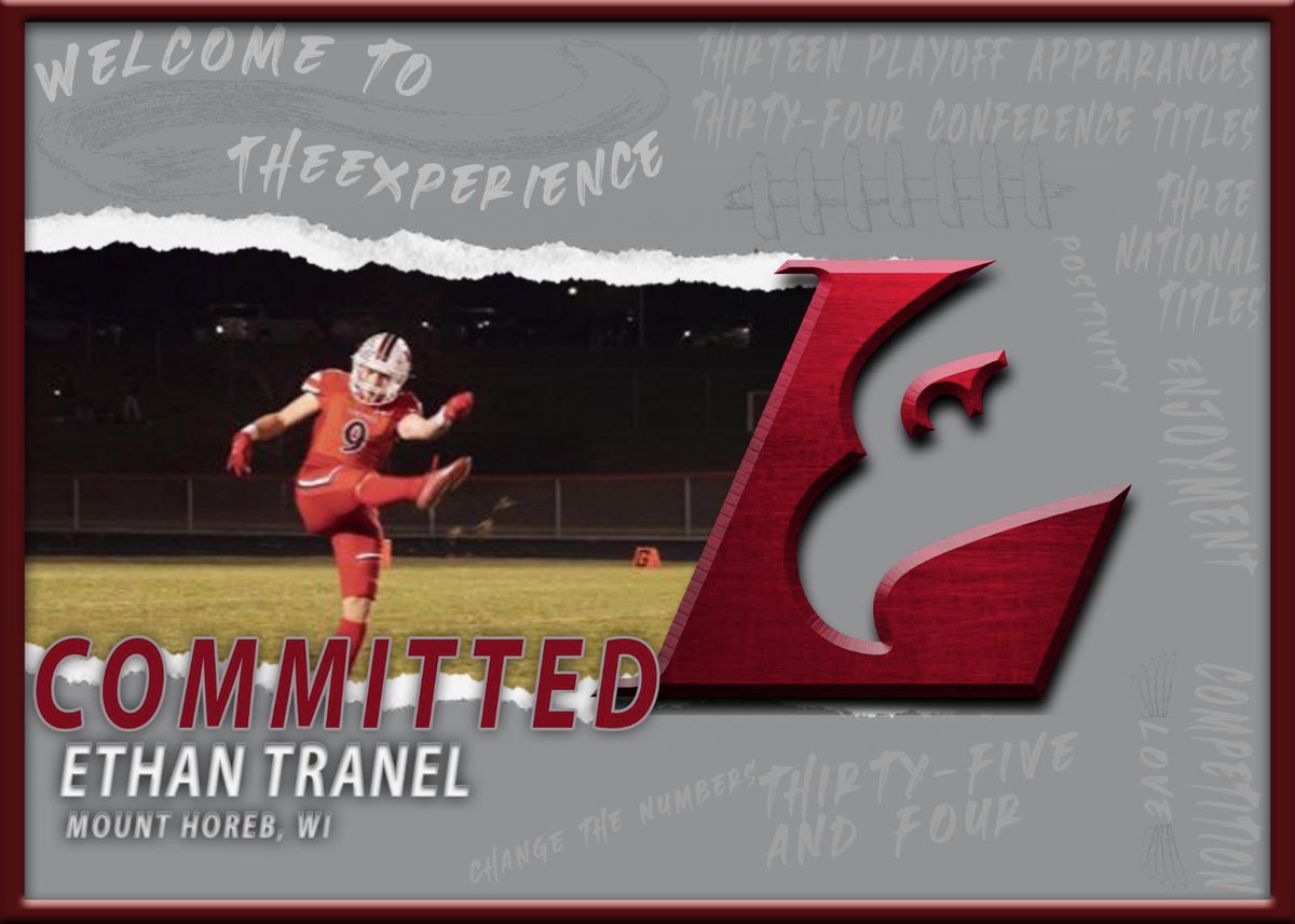 After a great visit and conversation with <a href="/UWLEagleFB/">UW-La Crosse Football</a>, I have decided to continue my football and academic career at UW-Lacrosse! Huge thanks to <a href="/CoachMZweifel/">Michael Zweifel</a> <a href="/UWLCoachJanus/">Matt Janus</a> <a href="/GunnarBagstad/">Gunnar Bagstad</a> for the opportunity!#Committed #theexperience