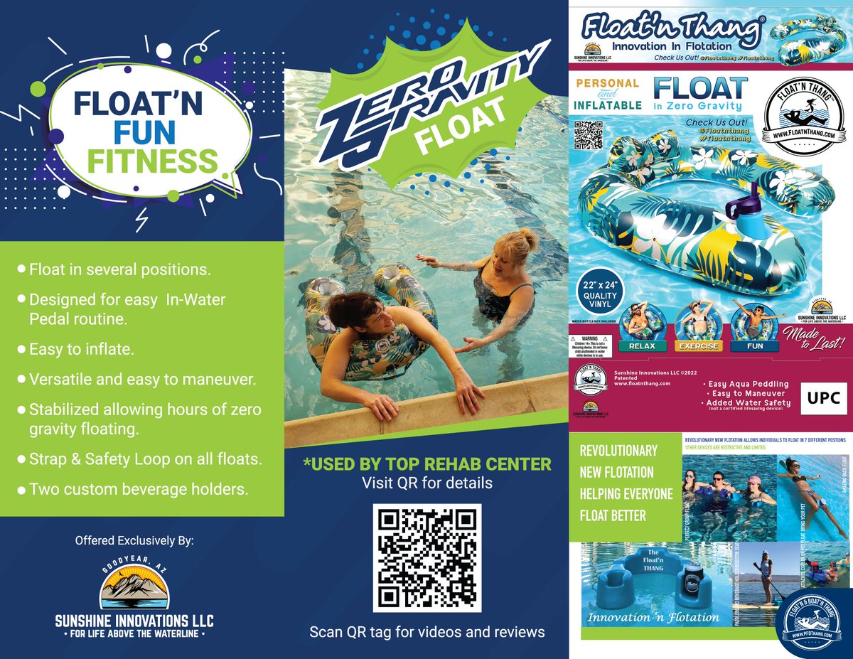 djmasi's tweet image. QR Code does make it easy access to view a video message.  Now we can personalize a message to your product or brand.  See  @FloatnThang and how they use it with their tag  #floatnthang .    Here's the URL if not able to scan with phone camera. #swimfloats shor.by/FloatnThangBra…