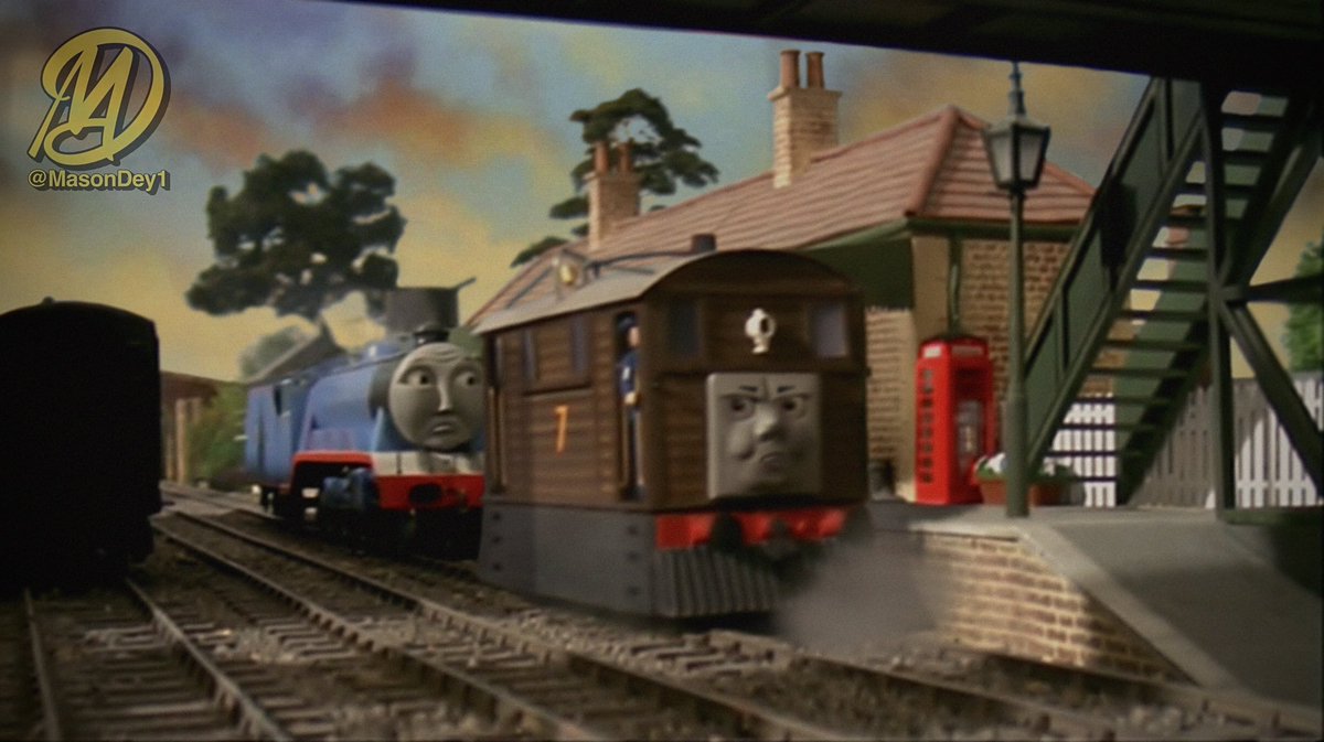 𝙼𝚊𝚜𝚘𝚗 𝙳𝚎𝚢 on X: The Fastest Red Engine on Sodor (1998