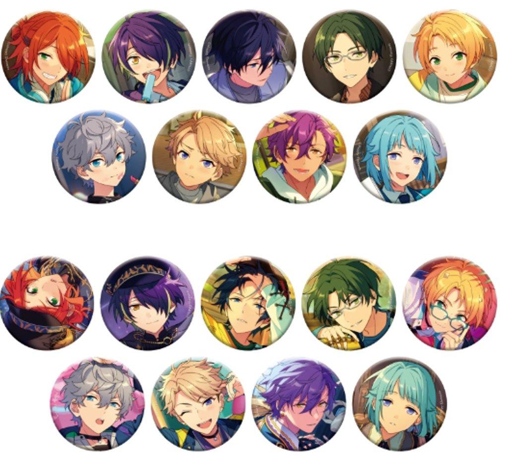 ansta001's tweet photo. あんさんぶるスターズ！！ テーマスカウト缶バッジ［2022 AUTUMN］

3月16日発売
▶アニメイト通販予約受付中!!
https://t.co/ED6XcHlDnK https://t.co/IVyvHkYJjJ