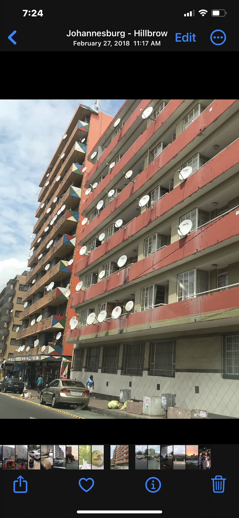 Making good progress on Twitter "SustainableTall Satellite dishes on