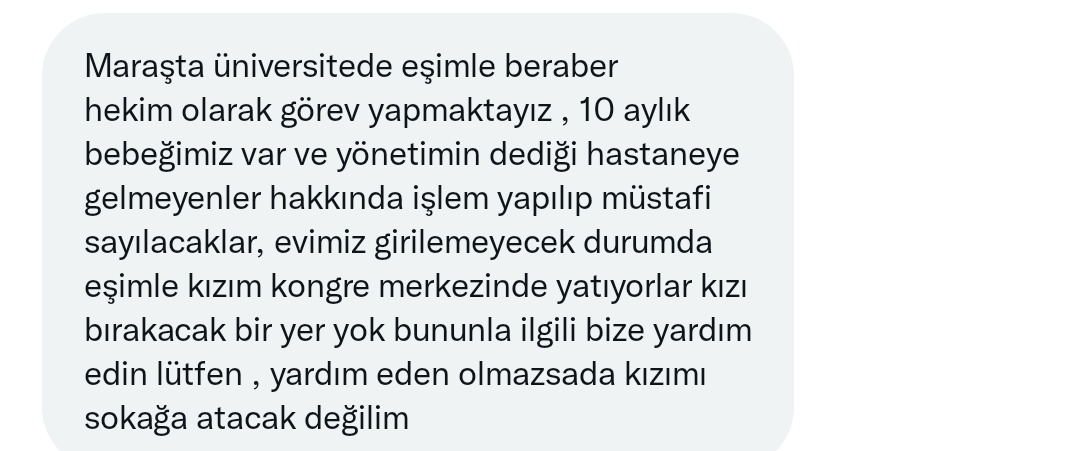 O bölgedeki doktor arkadaşlar zor durumda bu konuda lütfen yardımcı olalım. Bu insanlar ne yapsınlar peki?