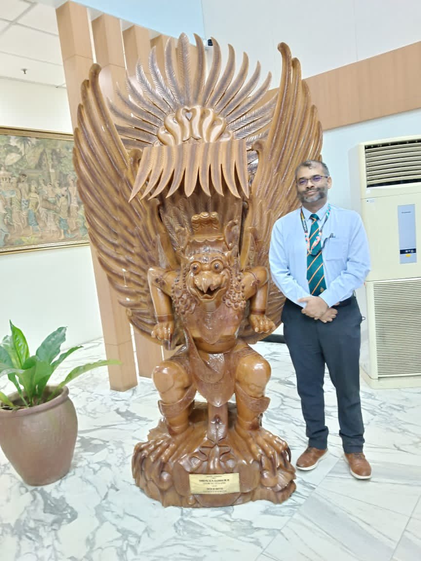 With the mythical Garuda. Sky is the limit 🙂
#MythsAndLegends