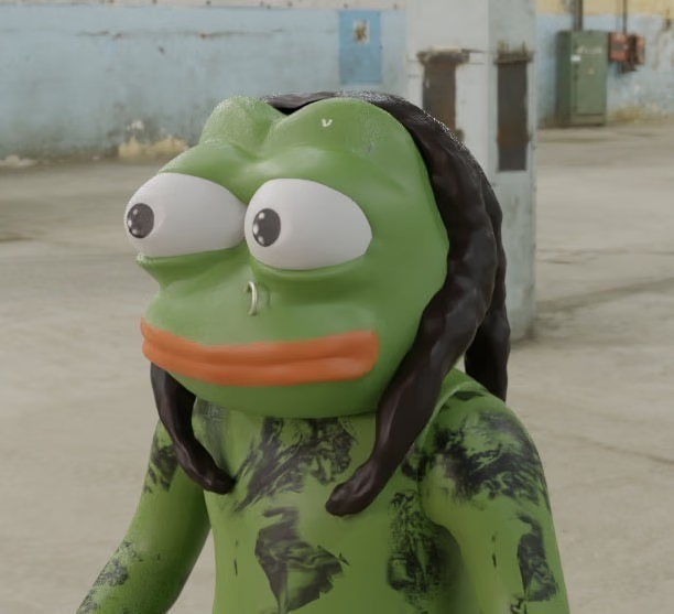 huckleberrygump's tweet image. Cult Leader Baby Pepe 

owned by @Vince_Van_Dough 

by @Billyracxx 

#rarepepe #fakerare
