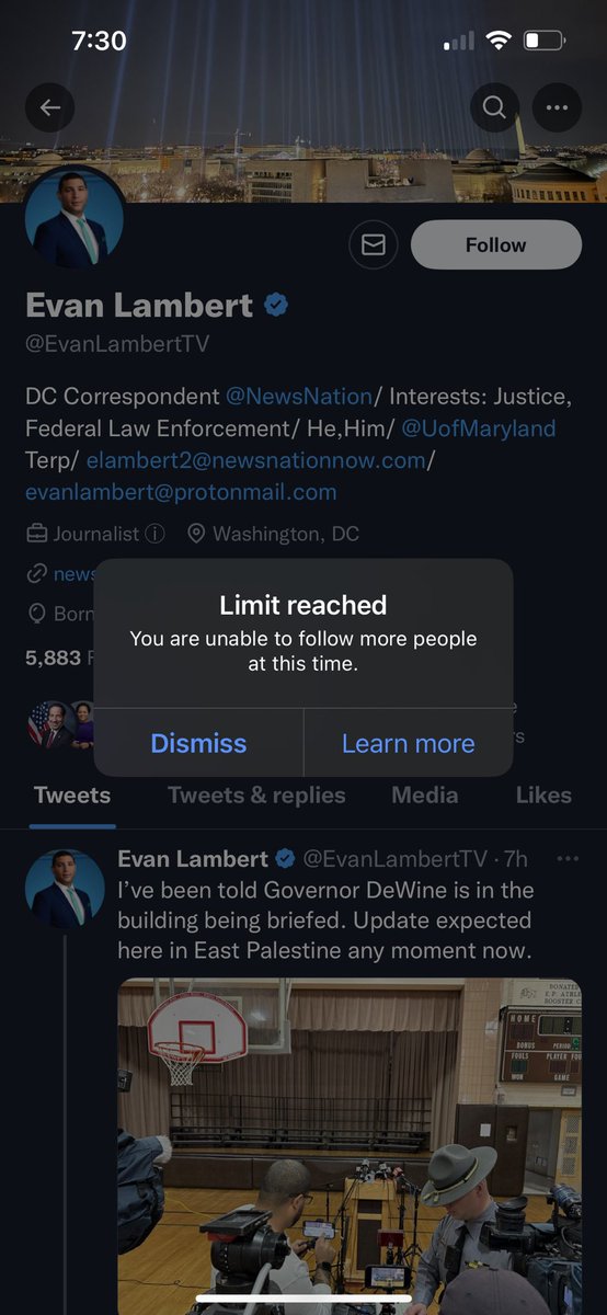 Mathenee's tweet image. Anyone else unable to FOLLOW new people on @Twitter right now? This shit keeps popping up…