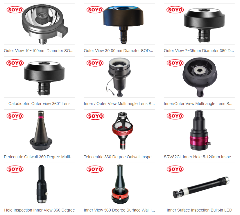 soyocctv's tweet photo. 360 degree outer view inspection &amp; inner view hole inspection lenses are all here, could cover nearly all objects that you want to inspect.
https://t.co/RbEk7iSeHZ...
#lens #optics #camera #ai #vision #automation #machinery #pharmaceutical #machinevison #fa https://t.co/BwhVGc6nrK