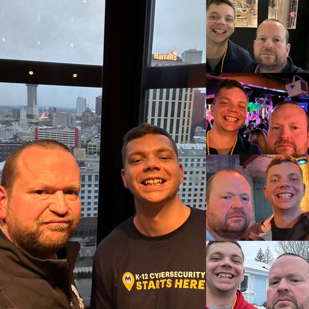 We had a great time at #FETC 2023. What a great time spent connecting with the nations educational leaders. <a href="/innovateALEX/">Alex Haltom</a> is such a happy person. What a gift we received to be able to present. #lesslame #imsmiling #43ways #alexisalwayshappy #keepingitreal <a href="/kbeck_edu/">Don Killingbeck 🦖</a>