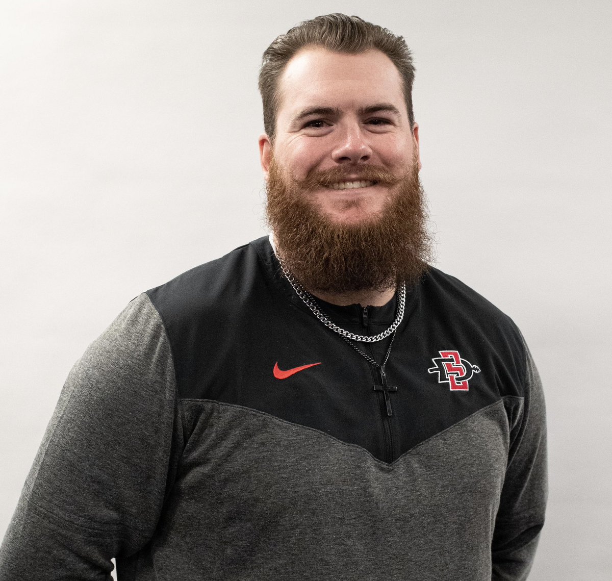 CoachPHouston's tweet photo. 2016: Incoming freshman. Excited for the opportunity to play ball at the highest level.

2023: Grad Assistant. Excited for the opportunity to coach ball at the highest level.

Let’s get it!!🤘🏻@AztecFB https://t.co/0DWSepRR7T