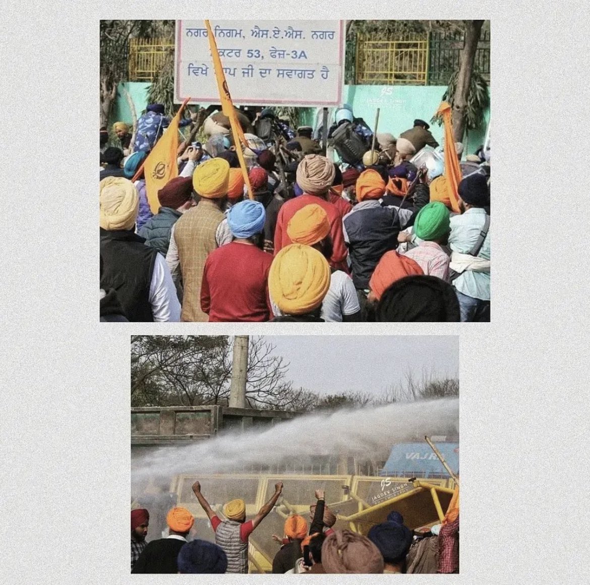 ਤਸਵੀਰਾਂ ਦੱਸ ਰਹੀਆਂ ਹਨ ਕੇ 
ਐਤਕੀਂ ਪੈਚਾ ਬਰਾਬਰ ਦਿਆ ਨਾਲ ਪਿਆ ਏ

#ReleaseSikhPrisoners