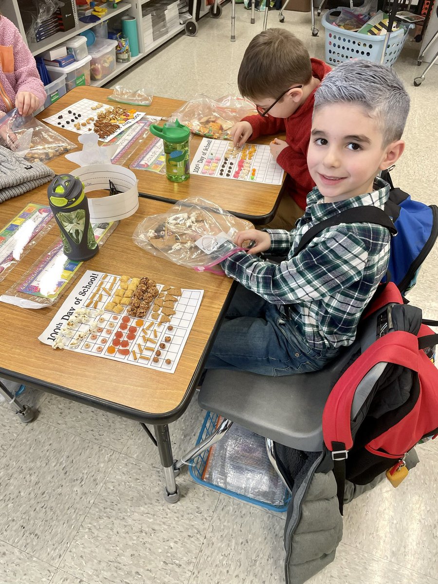 Happy 100th Day of School!! We have grown so much throughout these 100 days. It’s amazing to see all our students have accomplished. We had some fun along the way! #KirbyONE40 #McAuliffeProud