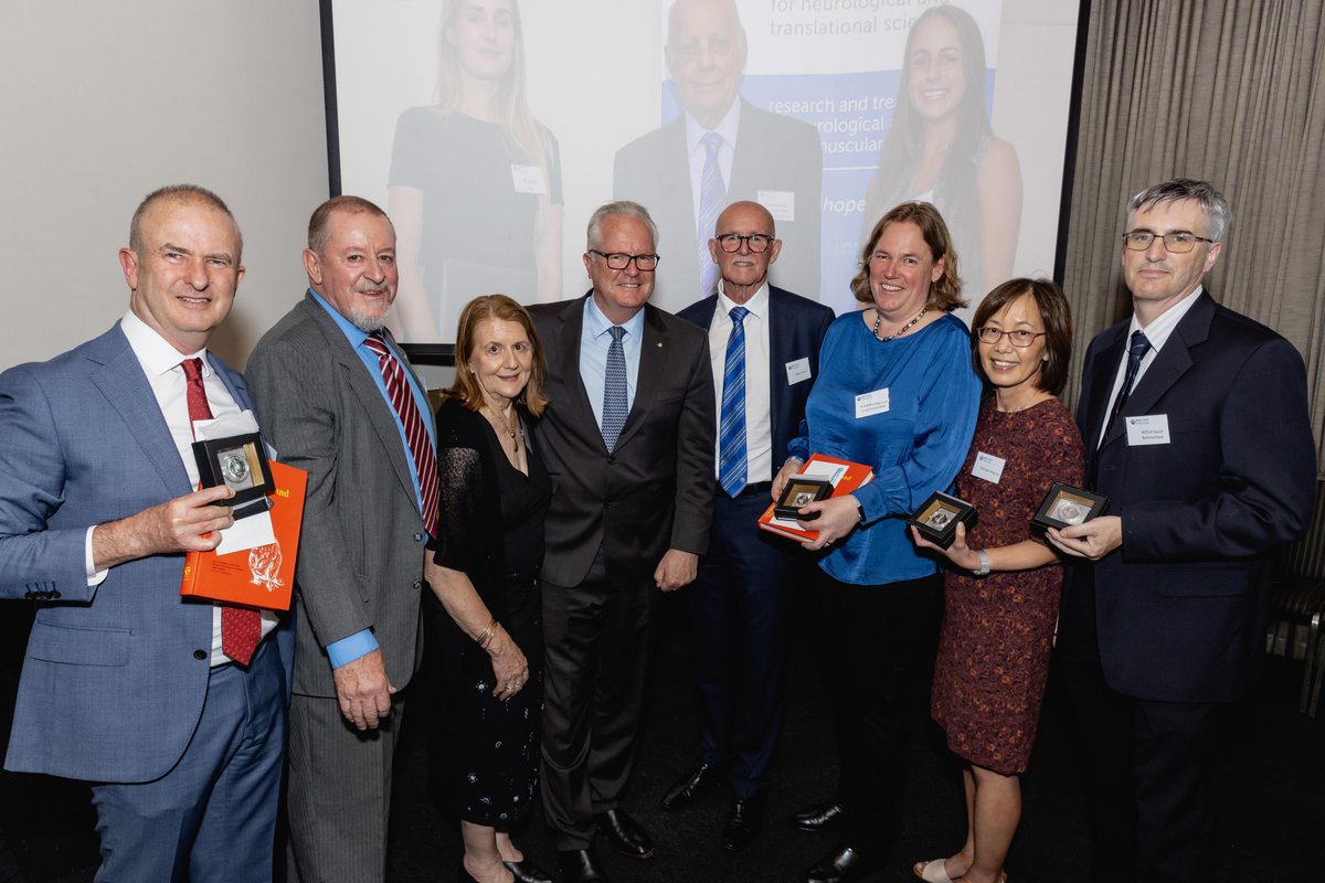PerronInstitute's tweet photo. Congratulations to the winners of the inaugural Byron Kakulas Medal! Prof Dao-Yi Yu (Lions Eye Institute &amp; 
@uwanews), and team: Prof @britta_sleepydr, Prof Lee Yong Lim, A/Prof @D_Sommerfield collab at @PerthChildrens, @uwaresearch Lab and @TelethonKids. 
https://t.co/WpcigBC1Y4 https://t.co/1AoN6AQOXs