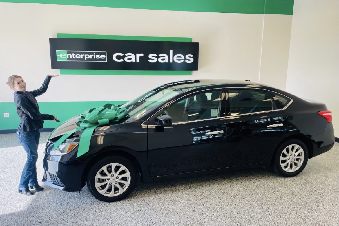 VJarboe's tweet photo. My new baby! 🥰💃
⭐️⭐️⭐️⭐️⭐️

#car #ride #newwheels #finally 
@Enterprise https://t.co/G3ENIefrj1