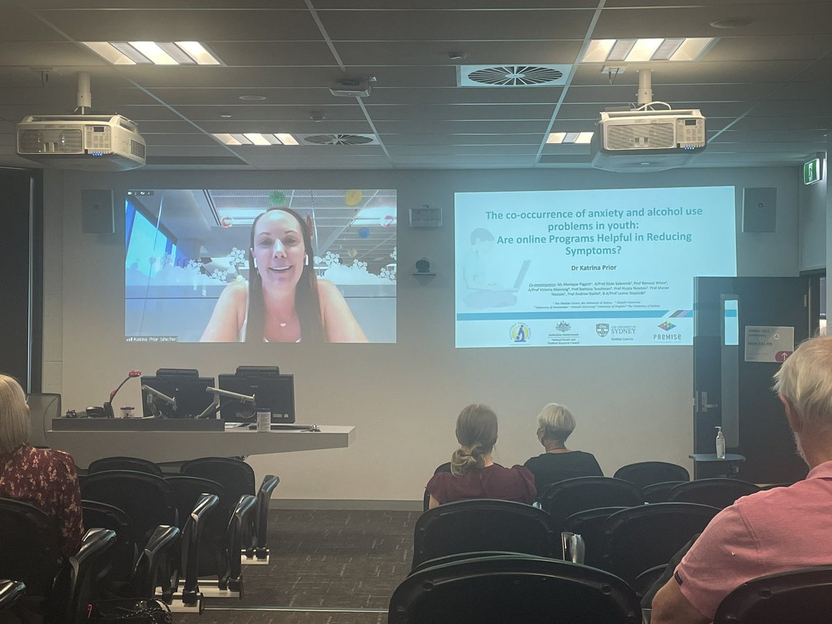 @katprior1 sharing work on @inroads_program and her amazing ongoing ventures looking at #onlineprograms to help reduce #anxiety and #alcohol use in adolescents at #ASHBM2023 @ASHBM1 @TheMatilda_USyd