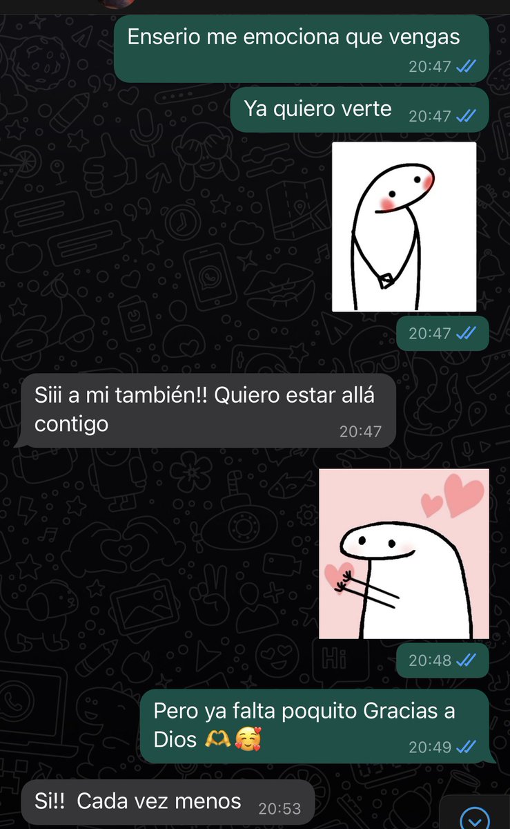 Contando los días 🥰❤️