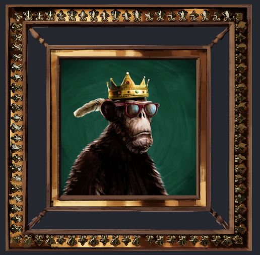 ADALoc8or's tweet photo. This King is a very happy Ape! 👑❤️‍🔥🥂 #KingThomas https://t.co/BENLbWJiQV