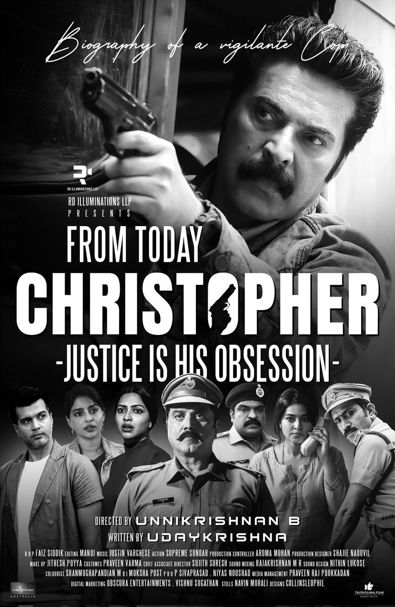 #Christopher In Cinemas from Today

@FilmChristopher @unnikrishnanb