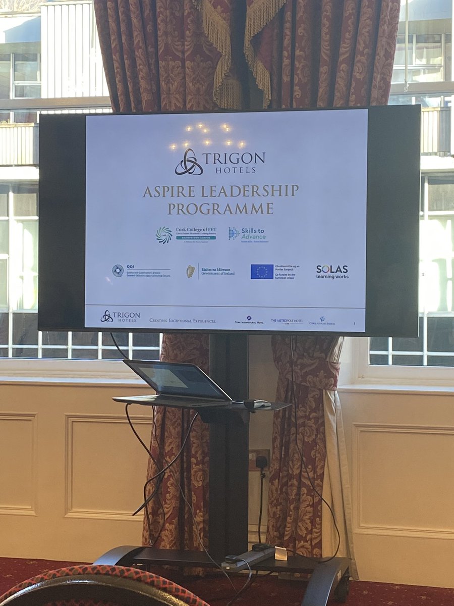 Delighted to attend the launch of @trigonhotels Aspire Programme, our new leadership programme in collaboration with @fetbishopstown. The programme is accredited by the Institute of #LeadershipAndManagement
#BelieveBecomeBelong #SkillsToAdvance
