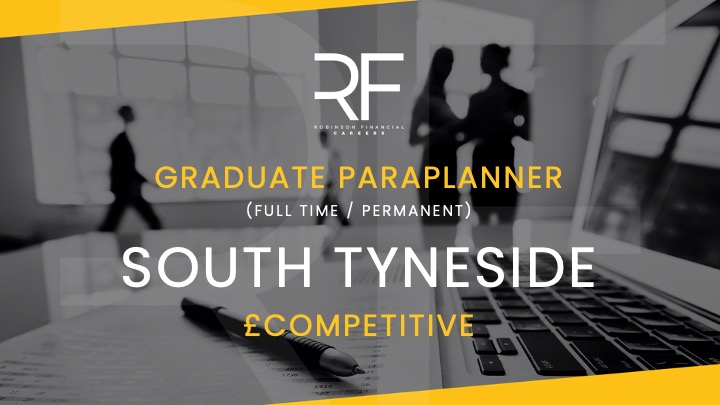 A numerate #Graduate is required to add to a dynamic team of Trainee #Paraplanners as they continue their journey to #DipFS Status and a successful career in #WealthManagement. 
#ParaplannerJobs #GraduateJobs #GradJobs #NorthEastHour #NEFollowers #Sunderland #SunderlandJobs