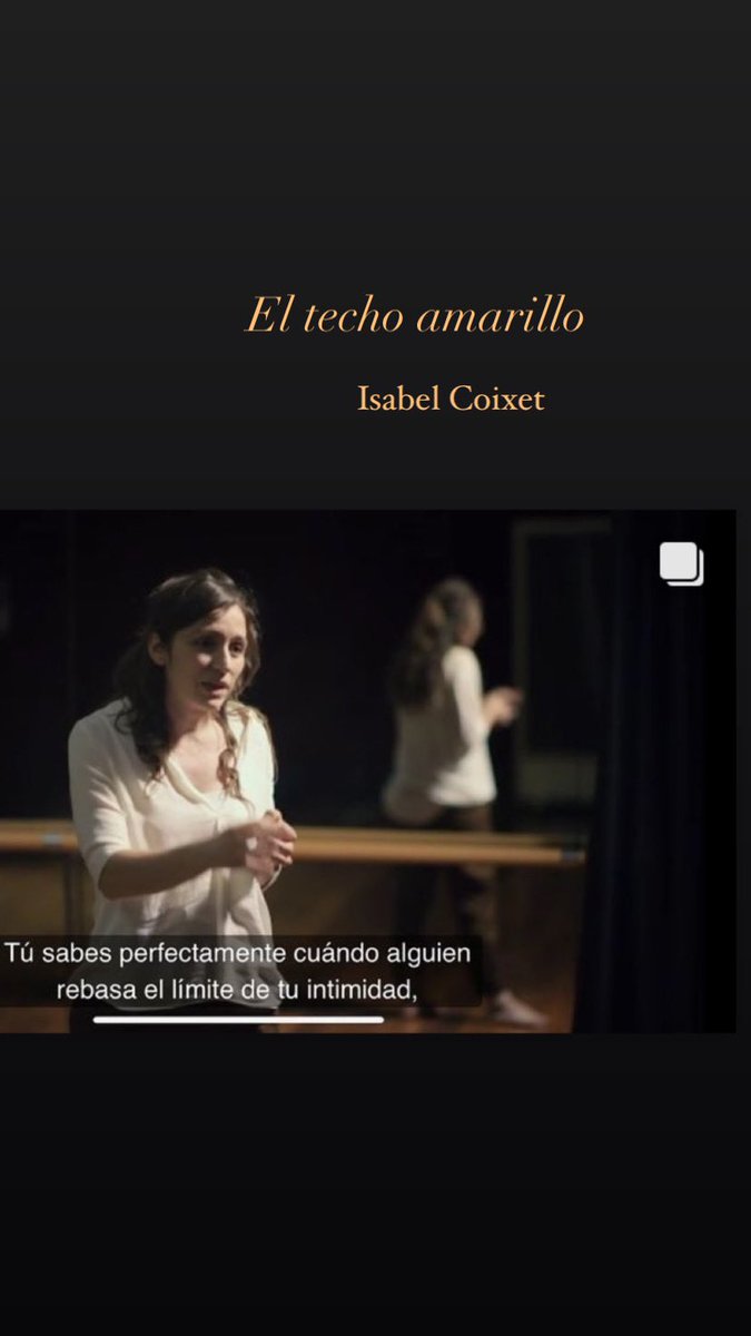 «El techo amarillo», de Isabel Coixet. 
Testimonios de abusos a menores de un profesor de teatro. De verdad, no os lo perdáis.

#eltechoamarillo #escueladeteatro #abusos #abusosexual #abusopsicologico #testimonial