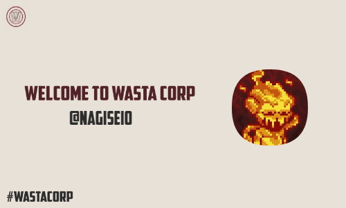 Hey <a href="/nagisei0/">kadalireng</a> Congrats! Welcome to Wasta Corp!