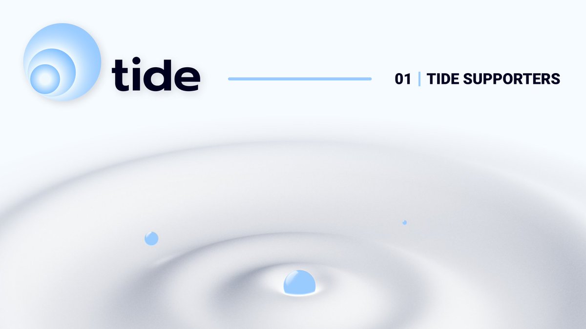 At Tide, we pioneered a UX that allows newbies to mint their first NFT in less than 30 seconds.🤯

Don’t you believe it? 🤔

Complete the tasks to earn a Tide Badge unlocking amazing benefits.🏆

Future quests &amp; utilities will be announced SOON!📢

tideprotocol.xyz/users/campaign…