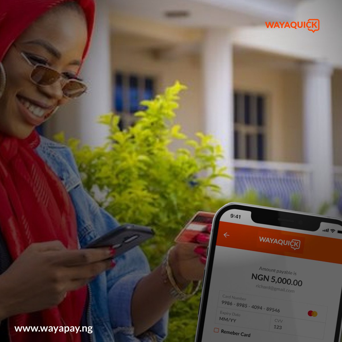 Wayaquick's tweet photo. Receive money online from your customers with Wayaquick's payment link. Link in bio to learn more. #WayaQuick #onlinepayment https://t.co/pB1360c95X