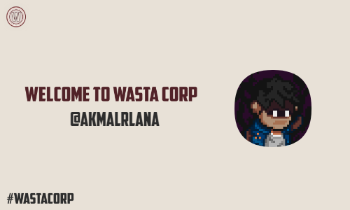 Hey <a href="/akmalrlana/">zaynmale</a> Congrats! Welcome to Wasta Corp!