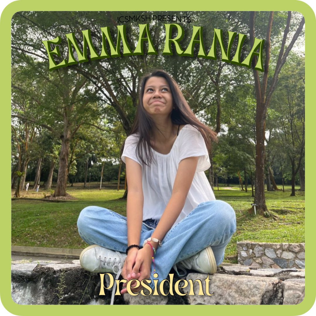 icsmksh's tweet image. Introducing our President and Vice President of ICSMKSH 💝