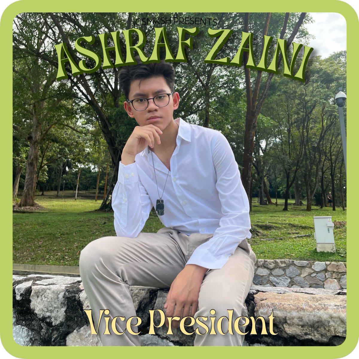 icsmksh's tweet image. Introducing our President and Vice President of ICSMKSH 💝