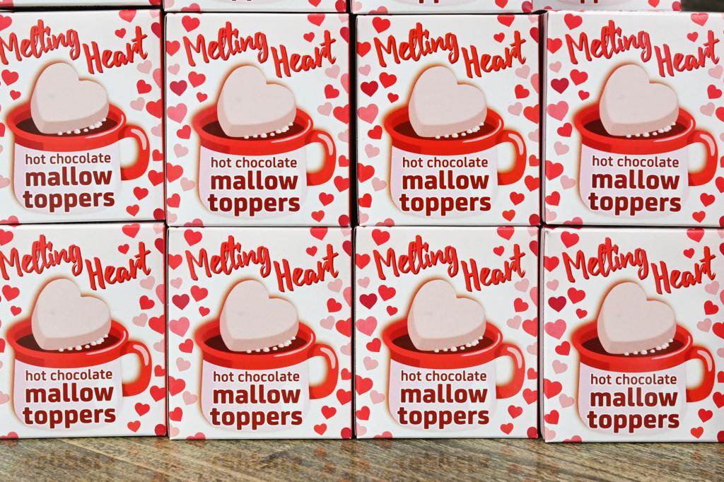VanHage's tweet photo. 💕If you're sweet on someone, why not treat them to a Hot Chocolate Bomb or some Mallow Toppers this Valentine's day? The perfect snuggle accompaniment.
#valentinesday #love #hugs #gifts #heart #couples  #truelove #mylove #trueloveforever #cupid #hotchocolate #marshmallow https://t.co/g7eWy6yr1j