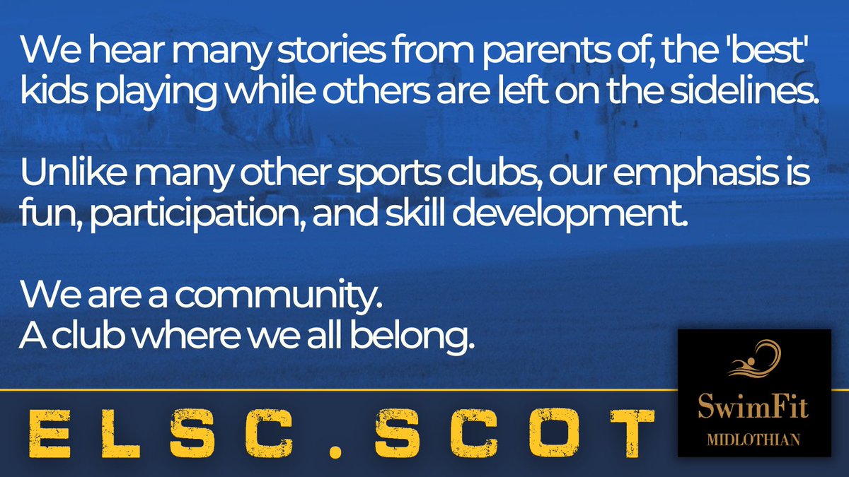 We hear many stories from parents of, the 'best' kids playing while others are left on the sidelines.

Unlike many other sports clubs, our emphasis is fun, participation, and skill development.

We are a community.
A club where we ALL belong.

💙💛
#Community
#WeAllBelong
#Shinty