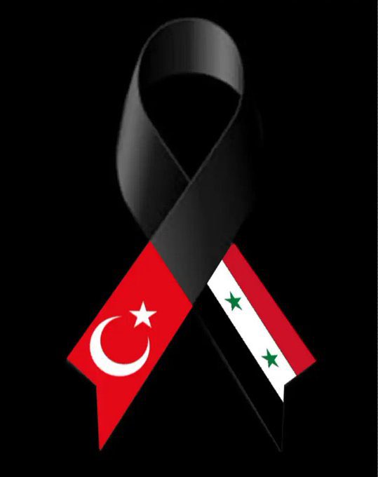 ان العين لتبكي😭 وان القلب ليحزن ولا نقول الا مايرضي الله
انا لله وانا اليه راجعون
اللهم  كن عونا لاخواننا المسلمين 🤲 اللهم فرج كربهم و اشفى  مرضاهم وارحم شهداءهم و أفرغ عليهم صبرا 
اللهم إنك أنت الله لا اله إلا أنت . أنت الغني ونحن الفقراء اليك .  #زلزال_ترکیا_وسوريا