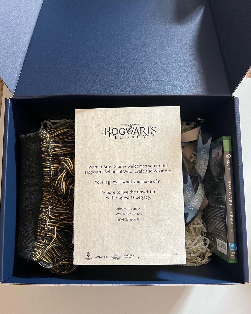 Hogwarts letter came 🦉😍 

Who else is playing? 

Thank you legends! <a href="/WBGamesANZ/">Warner Bros. Games ANZ</a> 
<a href="/HogwartsLegacy/">Hogwarts Legacy</a> 

#HogwartLegacy