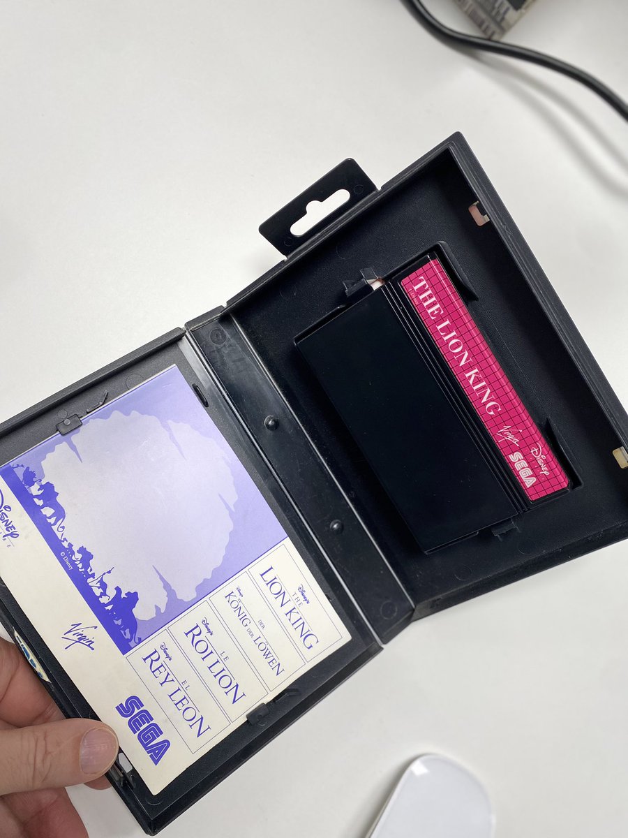 thinkinglitesof's tweet image. Buenos días! Hoy me llega esta Joyita retro para mi colección de #MasterSystemII #ElReyLeon #retrogames 
Empiezo bien el jueves. 😃