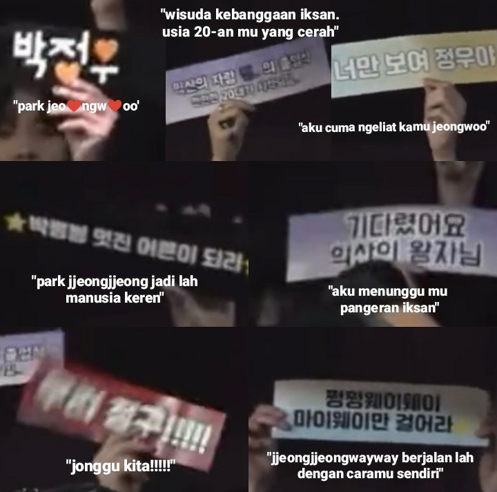 treasuremenfess's tweet photo. TEUME! BACA DEH 🥹😭🤍

terharu sekaligus bangga sama pencapaian jeongwoo! anak pintar anak kesayangan kita udah lulus SMA :( kekeluargaan treasure juga erat banget 🥹 happy graduation park jeongwoo 🐺🫶 
 https://t.co/7qrsdffVJl