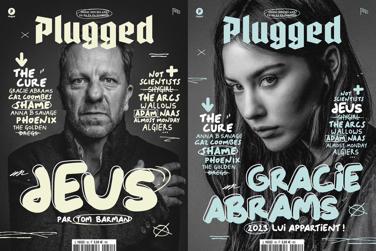 Plugged (@magazineplugged) on Twitter photo Plugged — 55
<a href="/dEUSbe/">dEUS</a> • <a href="/gracieabrams/">Gracie Abrams</a>
En kiosque dès ce jour !
Au sommaire :
<a href="/shamebanduk/">shame</a> - <a href="/GazCoombes/">Gaz Coombes</a> - <a href="/thearcs/">The Arcs</a> - @annabsavage - <a href="/TheGoldenDregs/">The Golden Dregs</a> - <a href="/Adam_Naas/">Adam Naas</a> - <a href="/AlgiersMusic/">Algiers</a> - @AlmostMondayy - <a href="/Not_Scientists/">Not Scientists</a> - <a href="/thecure/">The Cure</a> - <a href="/wearephoenix/">Phoenix</a> - <a href="/wallowsmusic/">Wallows</a> - <a href="/jamesyorkston/">James Yorkston</a> ... Plugged — 55
<a href="/dEUSbe/">dEUS</a> • <a href="/gracieabrams/">Gracie Abrams</a>
En kiosque dès ce jour !
Au sommaire :
<a href="/shamebanduk/">shame</a> - <a href="/GazCoombes/">Gaz Coombes</a> - <a href="/thearcs/">The Arcs</a> - @annabsavage - <a href="/TheGoldenDregs/">The Golden Dregs</a> - <a href="/Adam_Naas/">Adam Naas</a> - <a href="/AlgiersMusic/">Algiers</a> - @AlmostMondayy - <a href="/Not_Scientists/">Not Scientists</a> - <a href="/thecure/">The Cure</a> - <a href="/wearephoenix/">Phoenix</a> - <a href="/wallowsmusic/">Wallows</a> - <a href="/jamesyorkston/">James Yorkston</a> ...