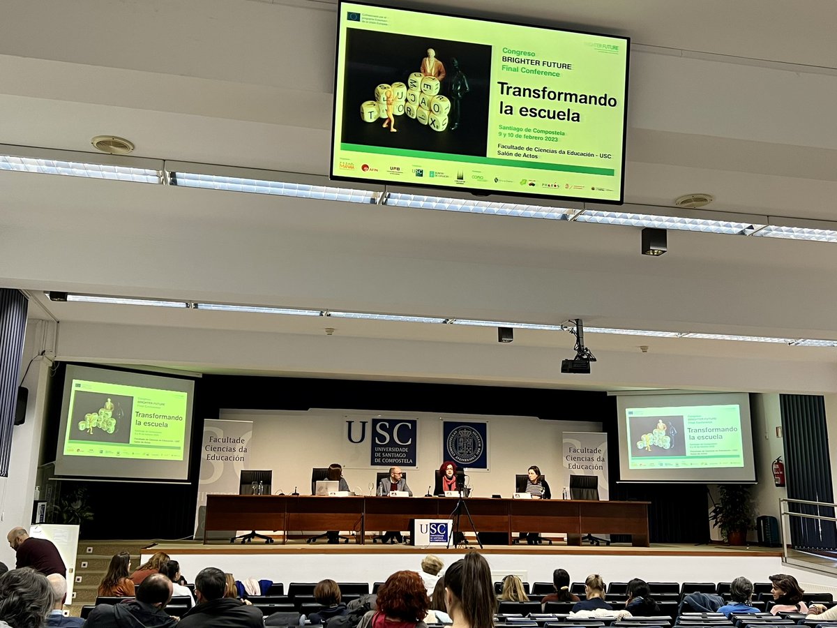 M_Lopez_Lopez's tweet photo. Opening the day with our project leader Beatriz San Román @UABBarcelona presenting the project's outputs and materials, including a handbook, a training module for education professionals and an online library. Check our website: https://t.co/YkB5Nv6UAF https://t.co/4RXh4dBFHQ