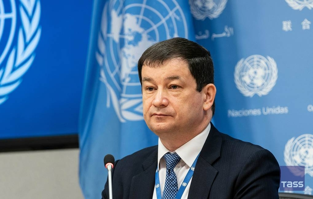 tassagency_en's tweet photo. Russia will continue to bring the alleged use of chemical weapons by Ukrainian troops to the attention of the international community, First Deputy Permanent Representative of the Russian Federation to the United Nations Dmitry Polyansky said:
https://t.co/H44IlpJy7J https://t.co/erclpf4IXD