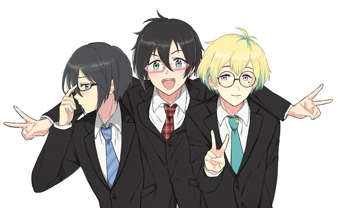 友人Pの名刺用に描いた絵です 