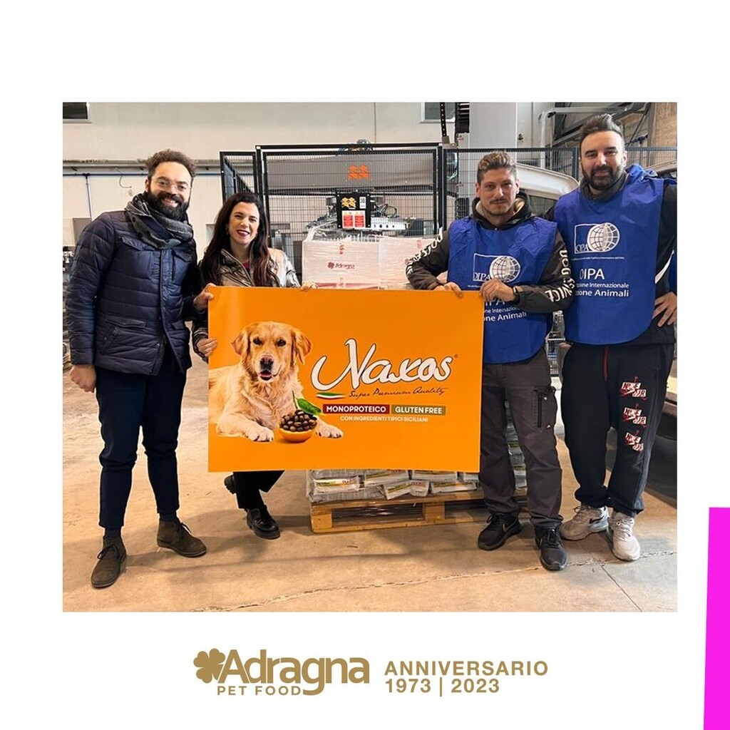 AdragnaPetFood's tweet photo. Il nostro piccolo contributo all’attività di @oipa_trapani 

#50adragna 
#adragnapetfood
#pet
#cane
#gattoFebruary 09, 2023 at 10:00AM https://t.co/U7M0m0qMIP