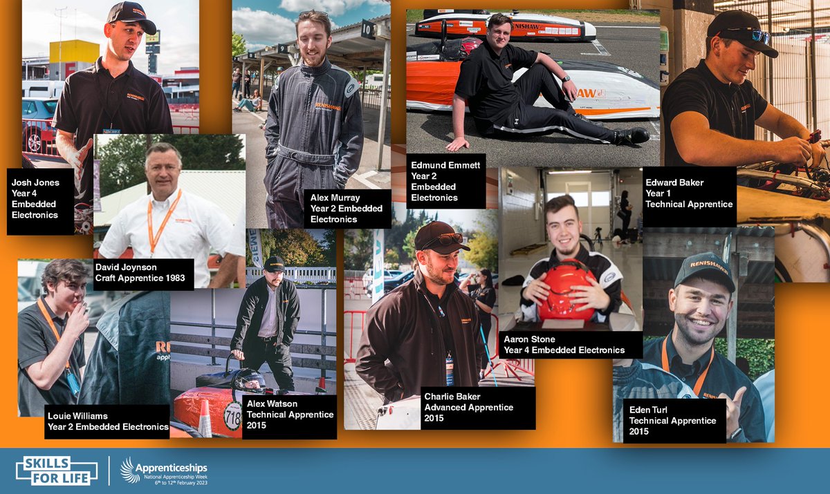 Happy National Apprenticeship Week! 

Meet some of our current and past apprentices that are part of our Greenpower team. #NationalApprenticeshipWeek2023 #NationalApprenticeshipWeek #NAW2023 #apprenticeships #renishaw #STEM #greenpower @renishawplc