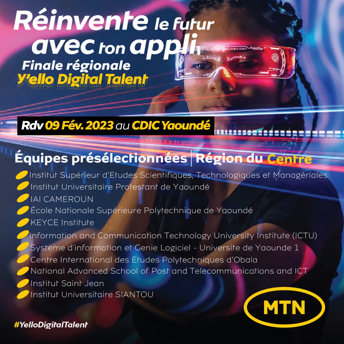 eliane_noue's tweet image. What are we doing today? Y&apos;ello Digital Talent Finals!
#1team1goal
#DoITSmart
@MTN CAMEROON