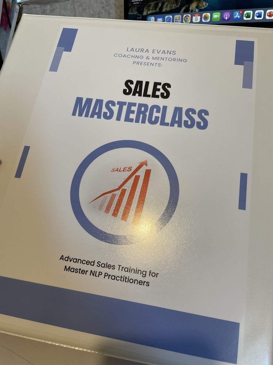 LauraEvansUYP's tweet image. Today I’m delivering sales training to an awesome group of Master Practitioners!! Can’t wait to share these nuggets!! 

#salestraining #nlpmaster #smallbusinessowners