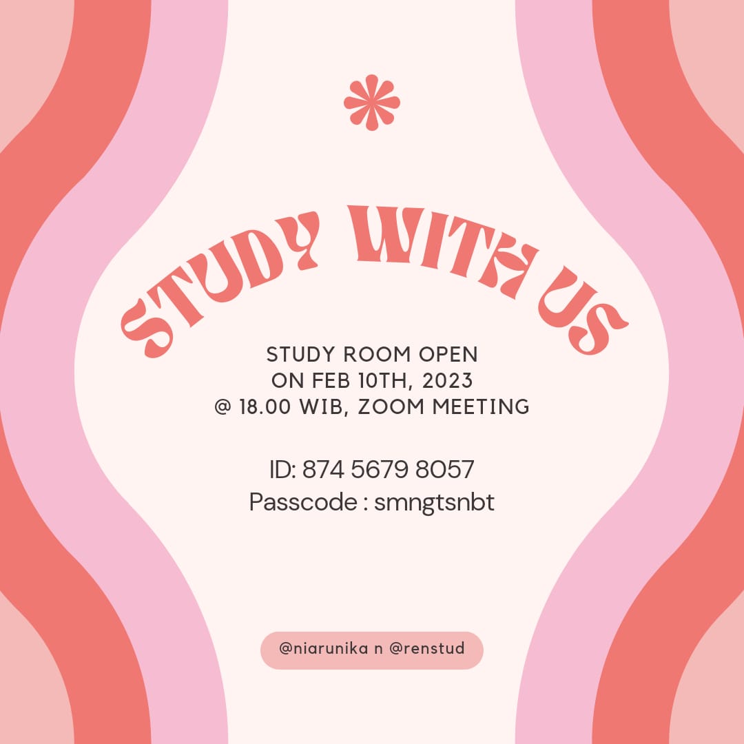 niarunika's tweet image. HELLOOOO EVERYONEE!! 
we're hosting swu for this week &amp;amp;&amp;amp; would be held tomorrow at 06.00 p.m 🙆🏻‍♀️💭💟 see u guysss! prepare ur bookss, pen &amp;amp; som snacks 🧁🥣🍨