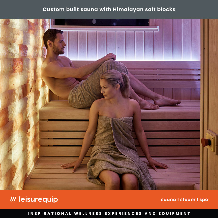 leisurequip's tweet photo. Take your sauna experience to the next level with Himalayan salt blocks built into the wall. #saltsauna #himalayansaltsauna #bespokesauna #customsauna #wellness #saunainstallation #spawellness #thermaltherapy #halotherapy #saltinhalation #leisurequip https://t.co/JhdiQbvlXY https://t.co/9jfpd9uE2p