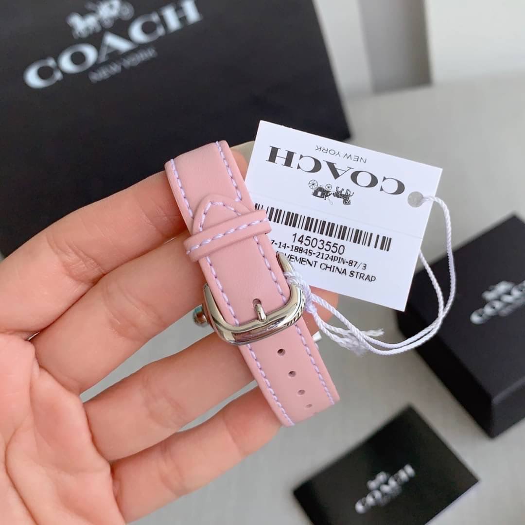 CHappybrand's tweet photo. นาฬิกาสายหนังแท้ หน้าปัดล้อมคริสตัล✨ เรียบหรู
Coach Madison Crystal Watch
ขนาด 34 mm. 
อปก. ป้าย แคร์บุ๊ค กล่องแบรนด์
🌼 สี: ดำ ชมพู แดง

🏷️3,990.-

𓈈𓈈𓈈𓈈𓈈𓈈𓈈𓈈𓈈
🌈 สั่งสินค้าทาง 𝐈𝐧 𝐁𝗼𝐱 ได้เลย
🛵 ฟรีค่าส่ง
🛍️ Shopee: https://t.co/10EeqNkQLf https://t.co/IyOaFIbarj
