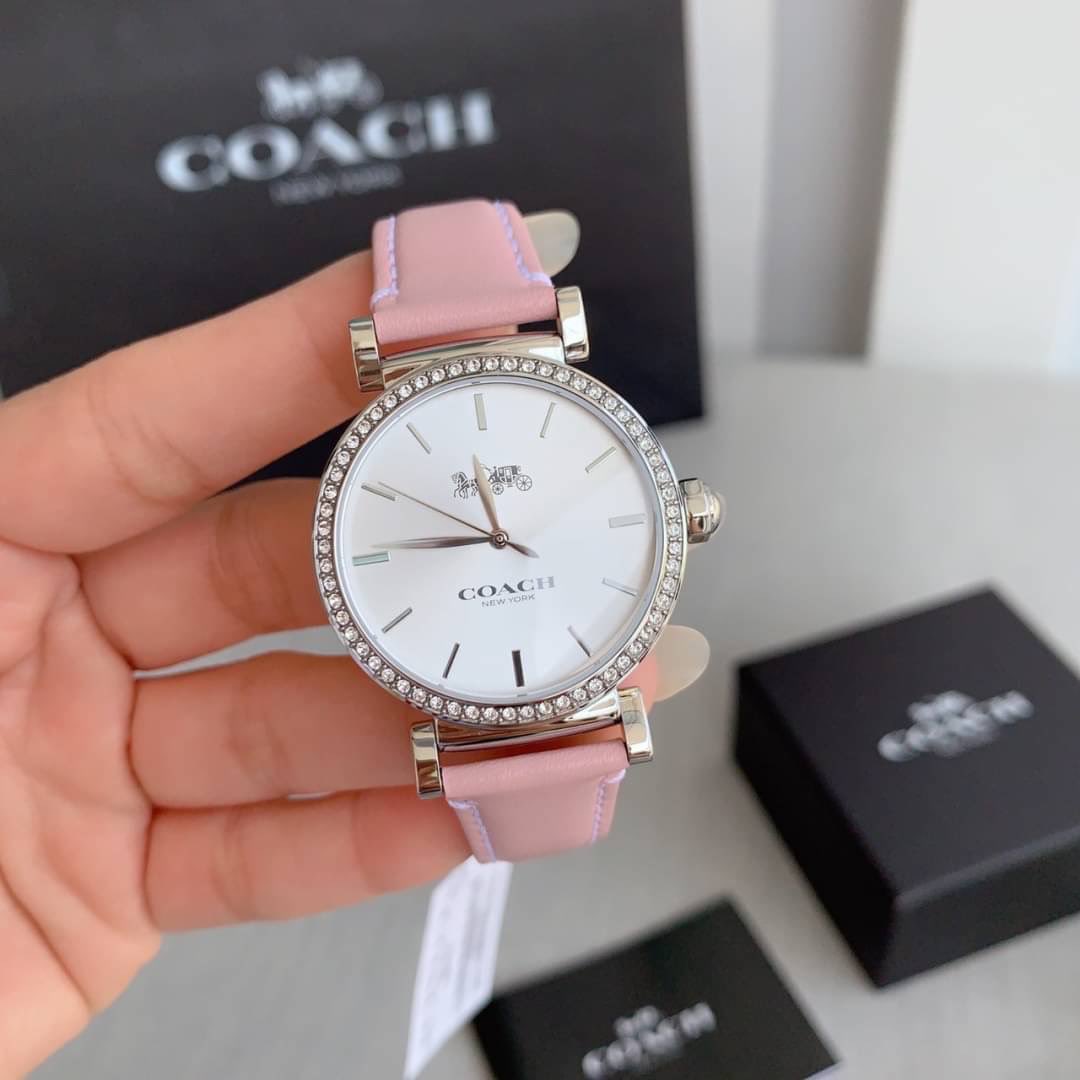 CHappybrand's tweet photo. นาฬิกาสายหนังแท้ หน้าปัดล้อมคริสตัล✨ เรียบหรู
Coach Madison Crystal Watch
ขนาด 34 mm. 
อปก. ป้าย แคร์บุ๊ค กล่องแบรนด์
🌼 สี: ดำ ชมพู แดง

🏷️3,990.-

𓈈𓈈𓈈𓈈𓈈𓈈𓈈𓈈𓈈
🌈 สั่งสินค้าทาง 𝐈𝐧 𝐁𝗼𝐱 ได้เลย
🛵 ฟรีค่าส่ง
🛍️ Shopee: https://t.co/10EeqNkQLf https://t.co/IyOaFIbarj